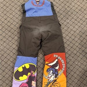 686 Youth Evolution Bib Snow Pants - Black with Red Accents